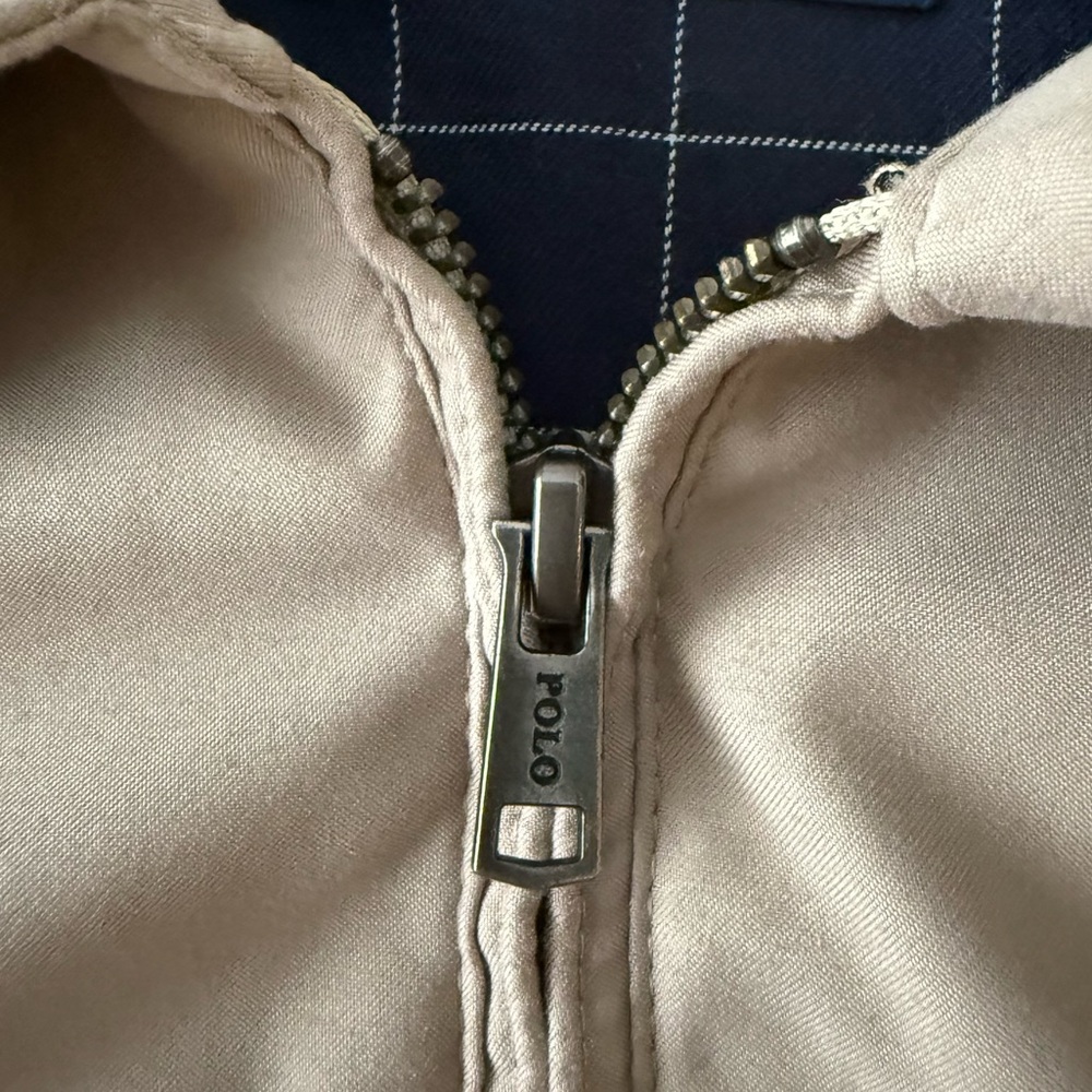 EUC Polo Ralph Lauren Khaki Harrington Bi - Swing Jacket - Picture 5 of 7